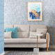 Macaron Sofa II, Oak with Light Grey Fabric Macaron Sofa II, Oak with Light Grey Fabric